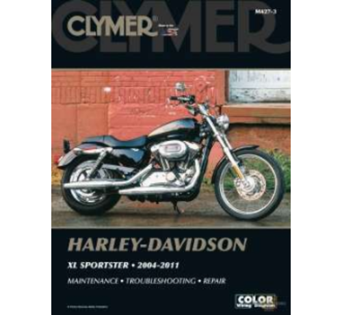 Clymer Harley Davidson boekt Clymer service manual - Sportster Series 04-11 reparatiehandleidingen