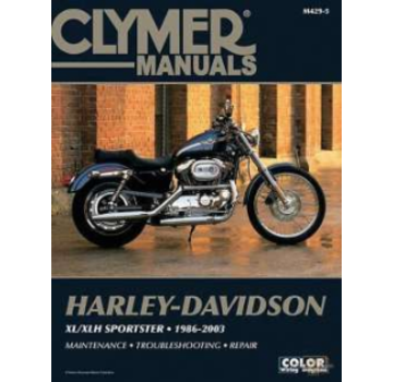 Clymer Harley Davidson boekt Clymer service manual - Sportster Series 86-03 reparatiehandleidingen