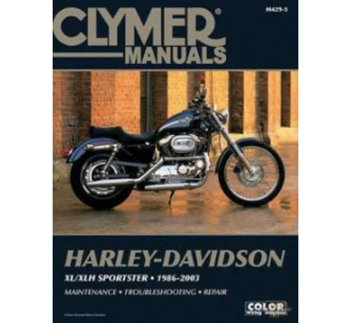 Clymer Harley Davidson boekt Clymer service manual - Sportster Series 86-03 reparatiehandleidingen