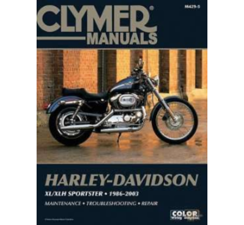 Clymer Harley Davidson livre le manuel d'entretien Clymer - Sportster Series 86-03 manuels de réparation