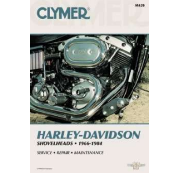 Clymer Harley Davidson boekt Clymer service manual - Shovel 66-84 Repair Manuals