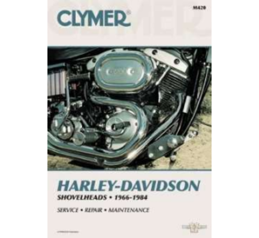Harley Davidson Bücher Clymer Servicehandbuch - Shovel 66-84 Reparaturhandbücher