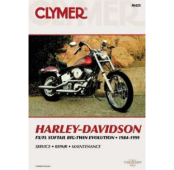 Clymer books service manual - Repair Manuals Fits: > 84-99 Softail