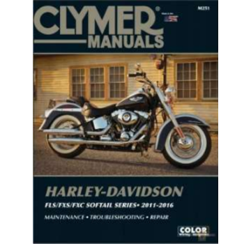 Clymer books service manual - Repair Manuals Fits: > 11-16 Softail