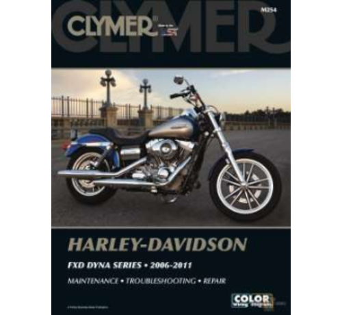 Clymer Harley Davidson boekt Clymer service manual - Dyna Series 06-11 reparatiehandleidingen