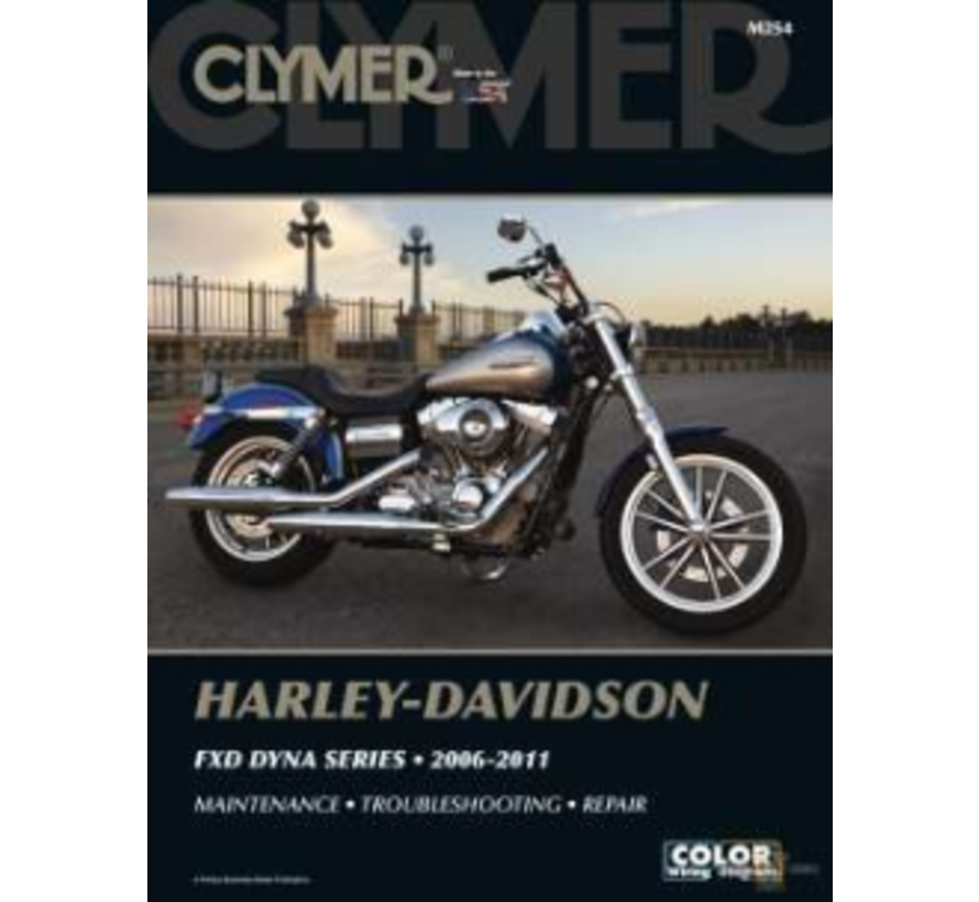 Harley Davidson Bücher Clymer Servicehandbuch - Dyna Series 06-11 Reparaturhandbücher