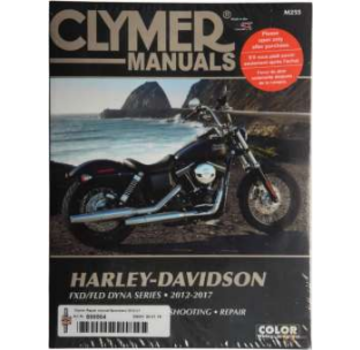 Clymer Harley Davidson boekt Clymer service manual - Dyna Series 12-17 reparatiehandleidingen