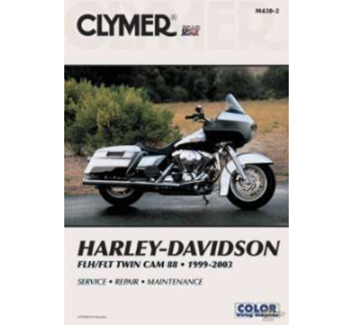 Clymer Harley Davidson Bücher Clymer Servicehandbuch - Touring Series 99-05 Reparaturhandbücher