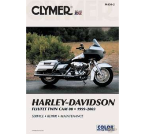 Clymer Manuel de service Clymer pour Harley Davidson - Manuel de réparation Touring Series 99-05