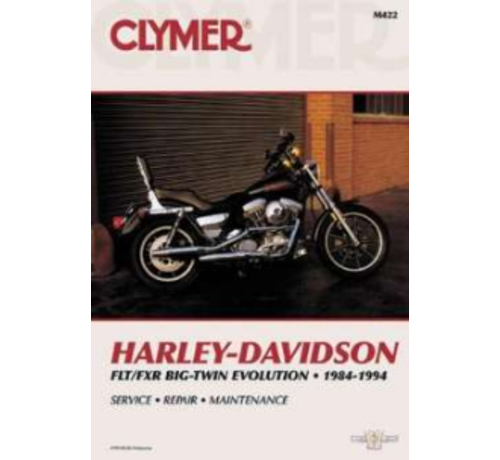 Clymer Harley Davidson boekt Clymer service manual - FX Series 85-94 reparatiehandleidingen