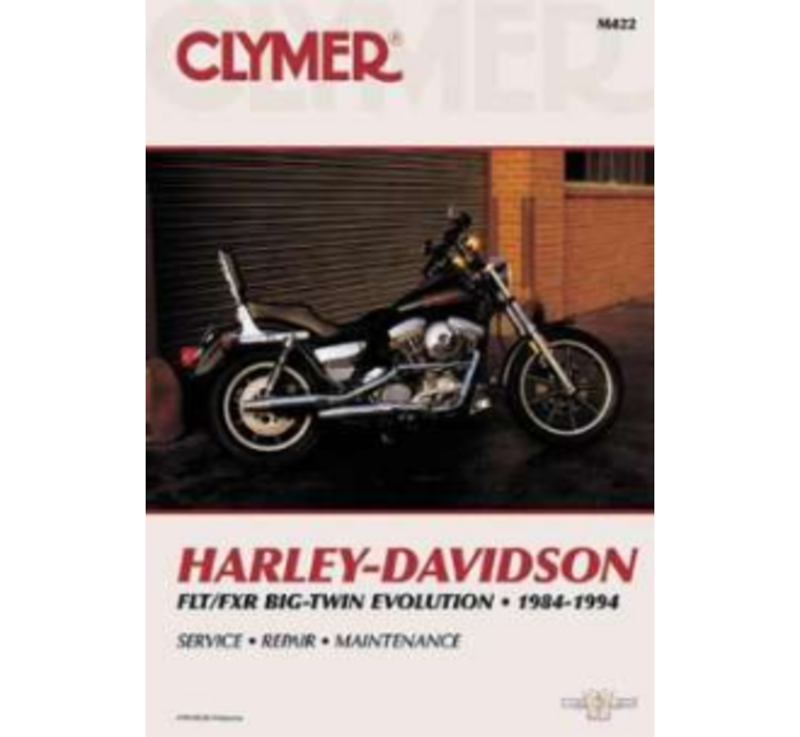 Manuel de service Clymer pour Harley Davidson - Manuels de réparation FX Series 85-94