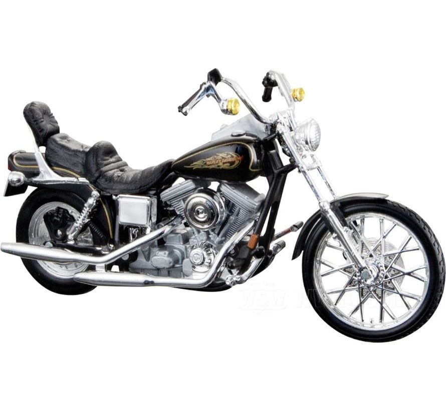 Modelo de motor FXDWG Dyna Wide Glide 1:18