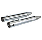 Grand National Muffler 4 inch Black or Chrome - Fits:> 95-16 FLHT/FLTR/FLHR/FLHX