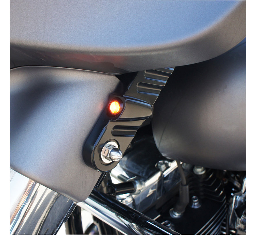 Streamliner Front LED Blinker für 14-20 FLHX Modelle