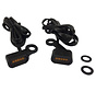 LED Handlebar black or chrome with amber turn signals : fits: 04-20 XL Sportster models