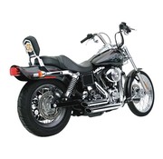 Vance & Hines échappement shortshots décalés chrome : 91-05 Dyna