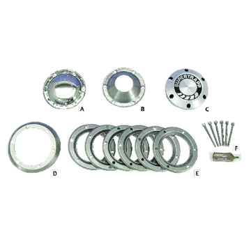 Supertrapp exhaust  and replacement parts for 4 inch megaphone series