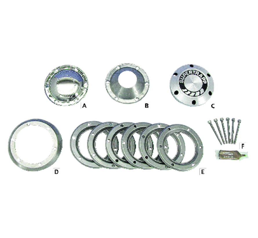 exhaust and replacement parts for 4 inch megaphone series