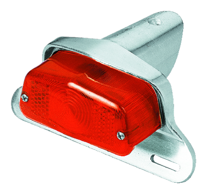 Lucas style taillight with universal mounting