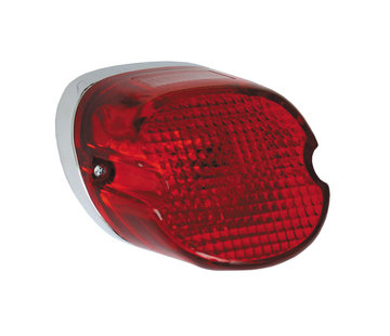 MCS taillight laydown red Fits: > 73-98 H-D