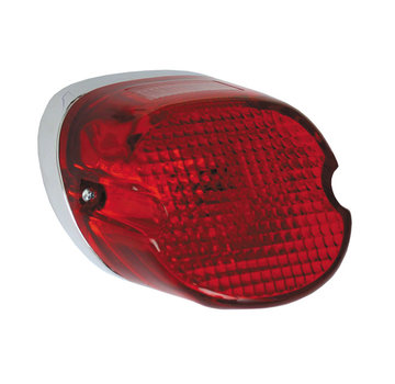 MCS taillight laydown red Fits: > 73-98 H-D