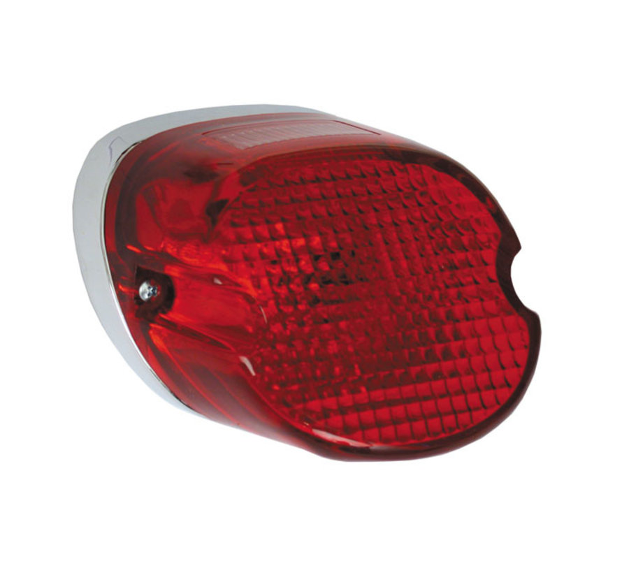 taillight laydown red Fits: > 73-98 H-D