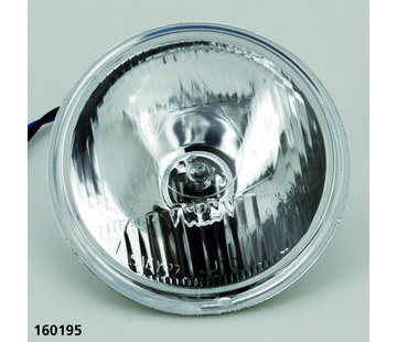 TC-Choppers spotlight Replacement light unit with bulb, EU approved4 1/2 inch