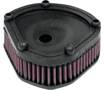 K&N Elemento de filtro de aire de alto flujo lavable Se adapta a: > 86-89 Evo Bigtwin