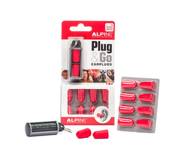 Alpine helmet plug and go earplugs