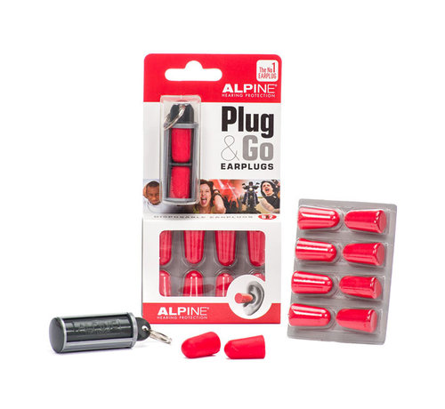 Alpine helmet plug and go earplugs