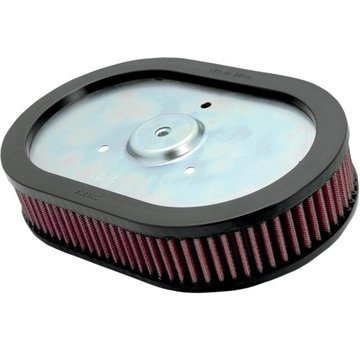K&N washable High Flow Air Filter Element Fits: > 16-17 FLSTBS, Screamin' Eagle: 10-17 Softail, Dyna; 09-16 Touring.
