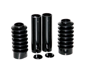 Cult Werk Fork Cover Kit, 4-Piece, Black Fits: > 04-20 Sportster