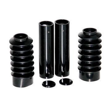 Cult Werk Fork Cover Kit, 4-Piece, Black Fits: > 04-20 Sportster