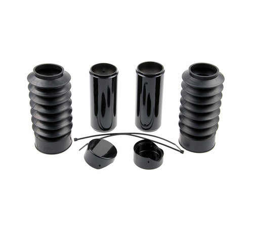 Cult Werk  Fork Cover Kit (6-Piece) with Rubber Fork Boots Fits: > 18-20 Softail FXBR/S Breakout