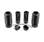 Fork Cover Kit (6-Piece) with Rubber Fork Boots Fits: > 18-20 Softail FXBR/S Breakout