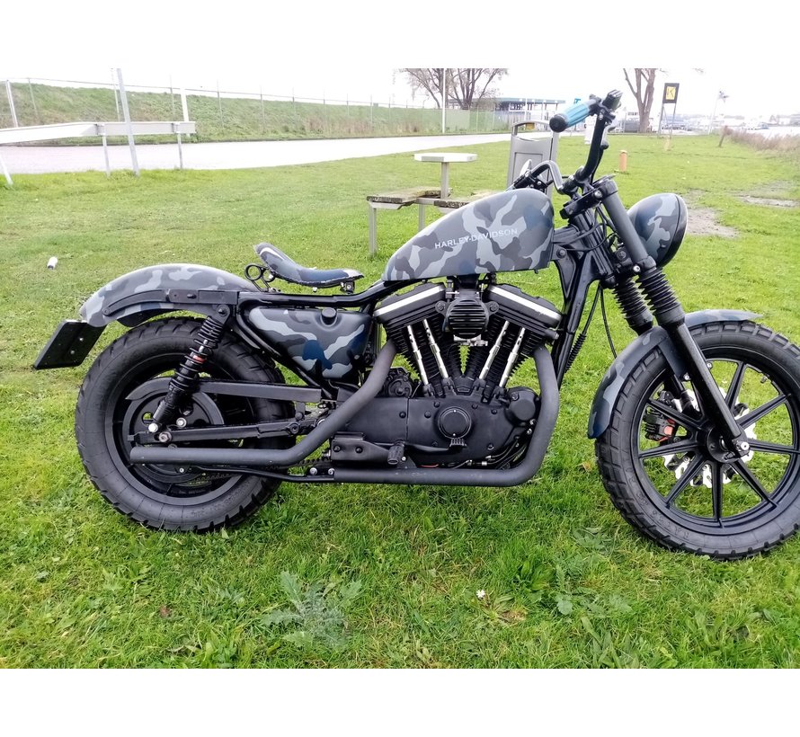 Peinture spéciale révision Sportster 1200 Camo