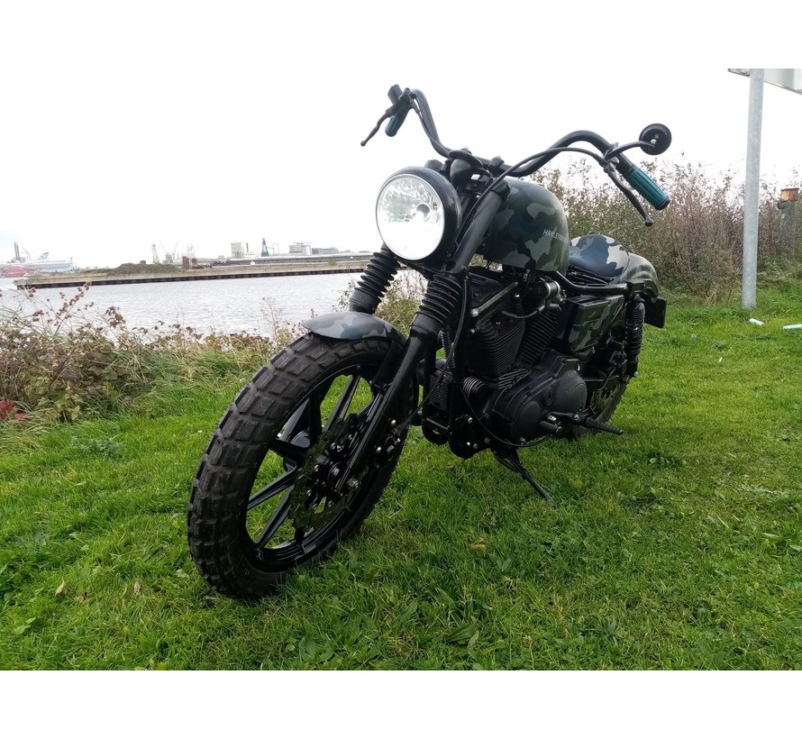 Peinture spéciale révision Sportster 1200 Camo