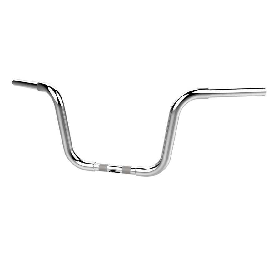 1-1 / 4 "Bobber Ape Hanger Guidon noir ou chrome