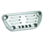  Billet aluminum with bracket recess and control light holes