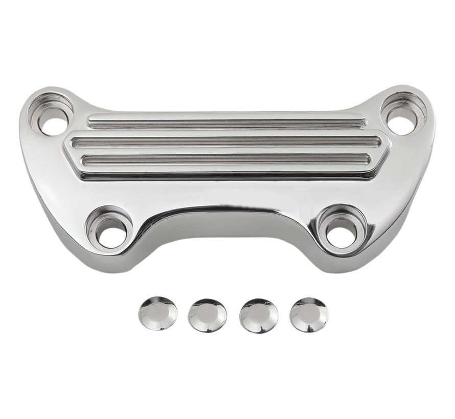 Handlebar Clamp finned 25 4 mm (1")