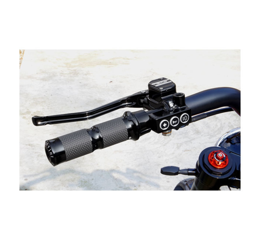 Handlebar controls with cable type clutch Fits: > 16-20 Softail 14-20 XL