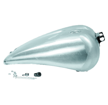 TC-Choppers gas tank one piece 2 inch stretched smooth top steel Fits 1991 - 2005 Dyna.