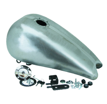 TC-Choppers gas tank ggas tank gas cap one piece 3 inch stretched steel with aero lock King Softails -upto 1999as cap one piece 3 inch stretched steel with aero lock King Softails - 1999