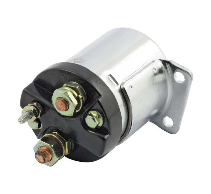 Starter solenoid black or chrome