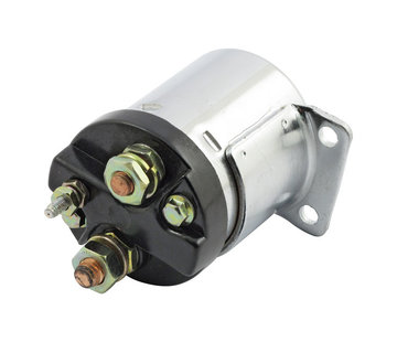 STANDARD Starter solenoid chrome or zink Fits: > 67-80 XL; 65-88 FL, FX, Softail