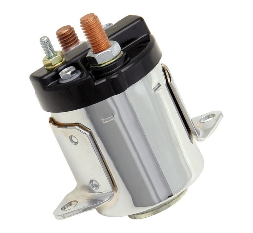 solenoïde chroom of zwart v it: > 80-88 FLT FXR