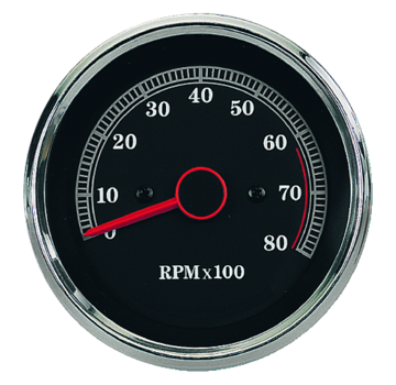 Zodiac handlebars mounted tachometer for 1985 to present Sportster XL