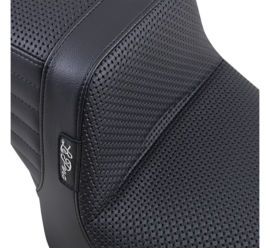 Tailwhip Basket weave seat Fits: 2004-2022 Sportster XL