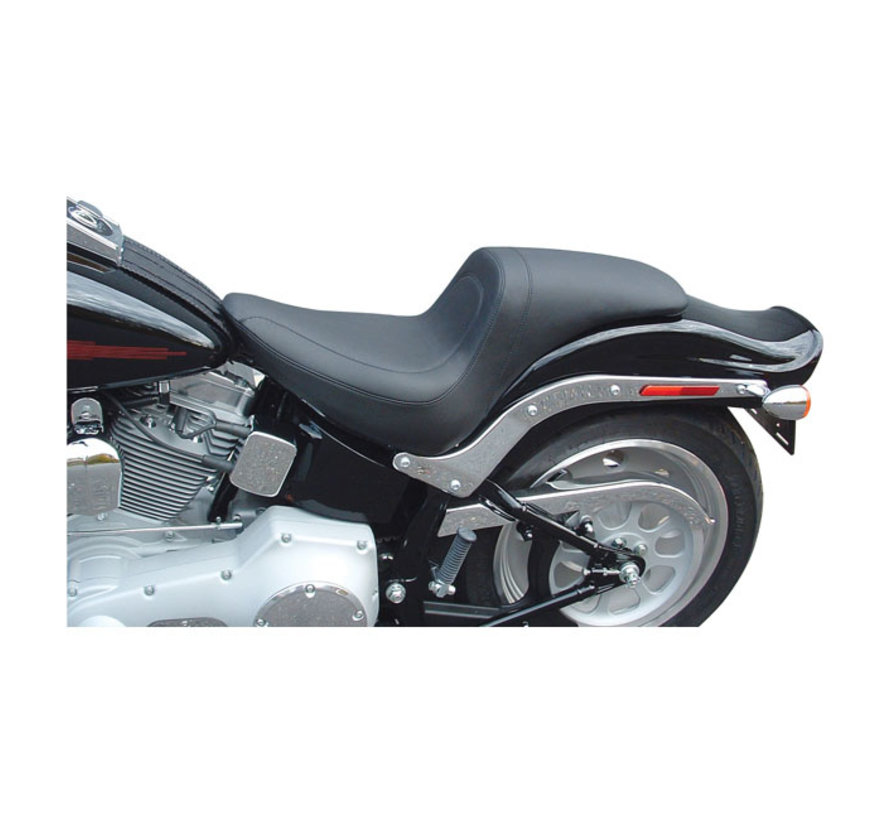 Asiento Tripper Fastback 2-up de una pieza para Softail 2006-2017