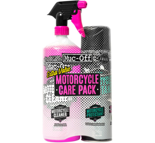 Muc-Off Motorcycle Care Duo Kit Cleaning and Protective